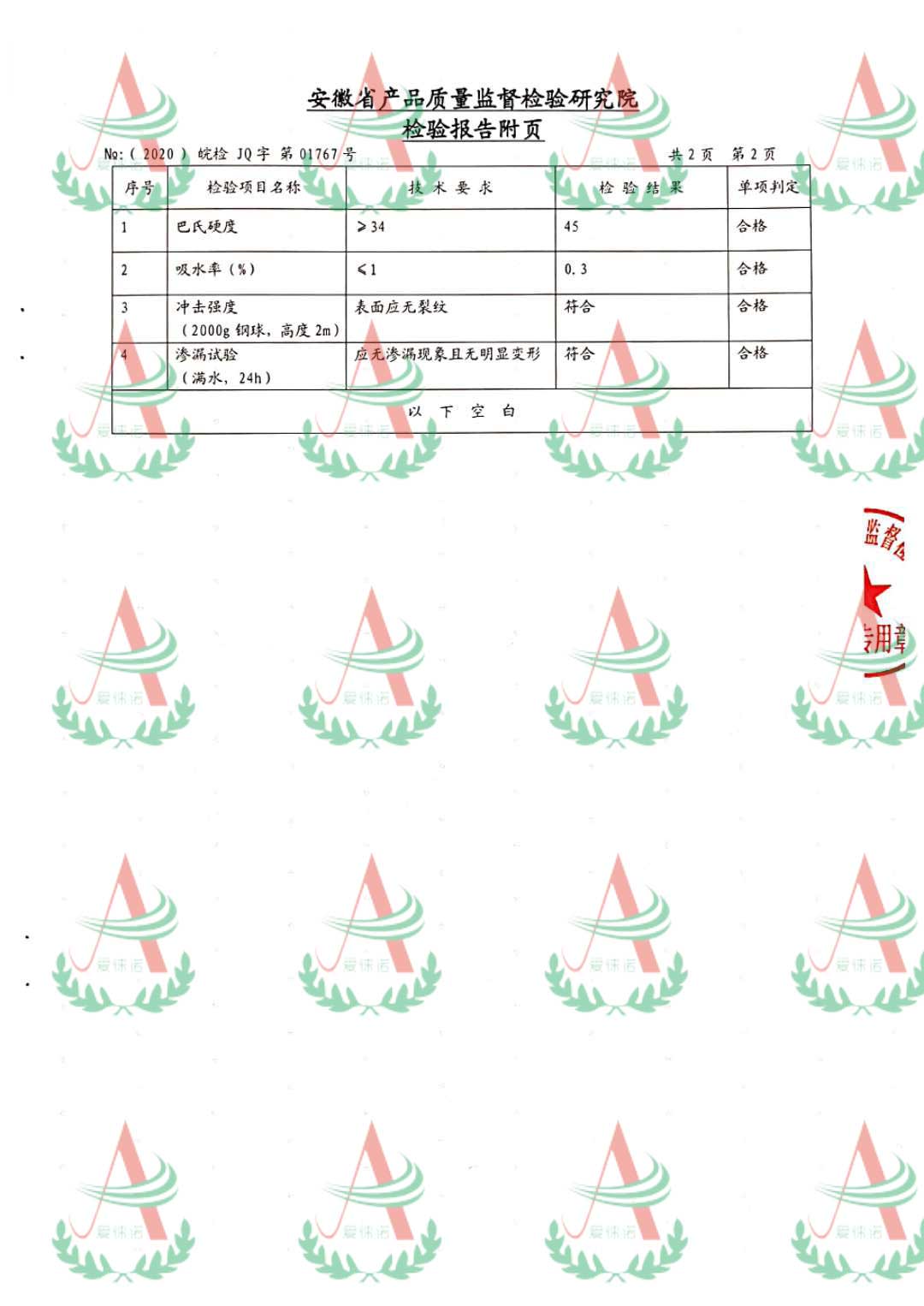 淮安检测报告2